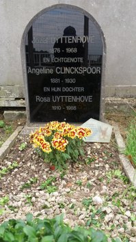 Verdwenen graf van Jozef en Roza Uyttenhove